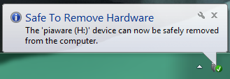 Windows SD card safe to remove
